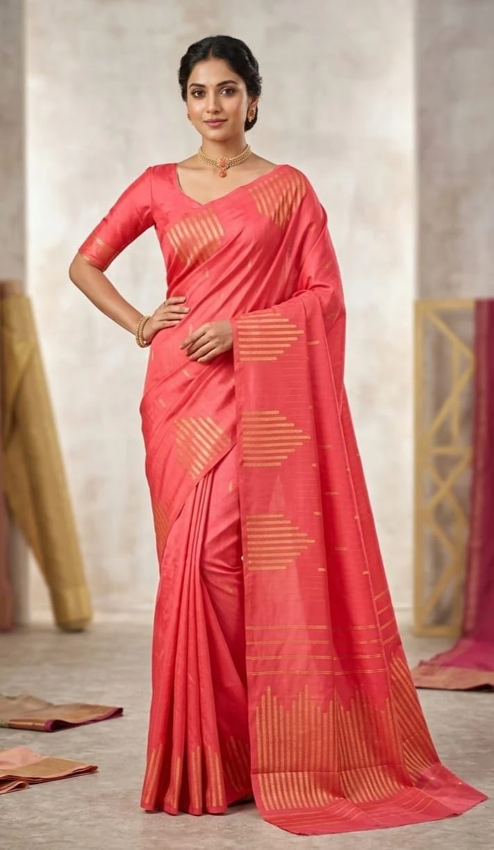 Peacock Green Shimmer Arani Vairaoosi Soft Silk Saree